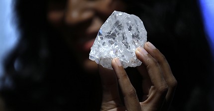 На аукционе Sotheby’s выставят 2-ой по величине алмаз в истории