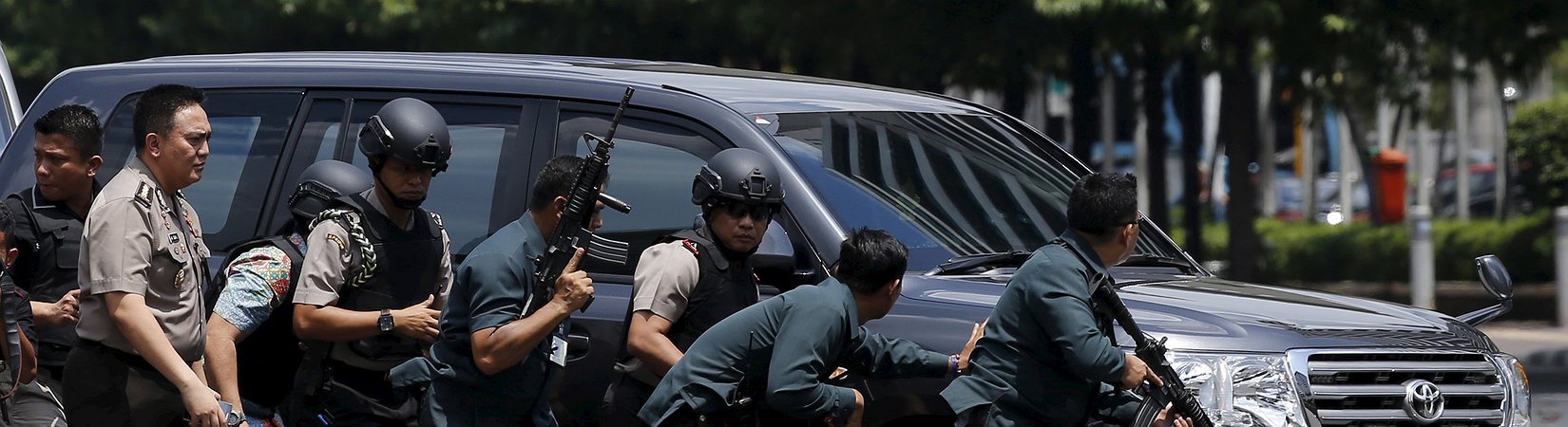 FOTO: Explosionen in Jakarta (18+)