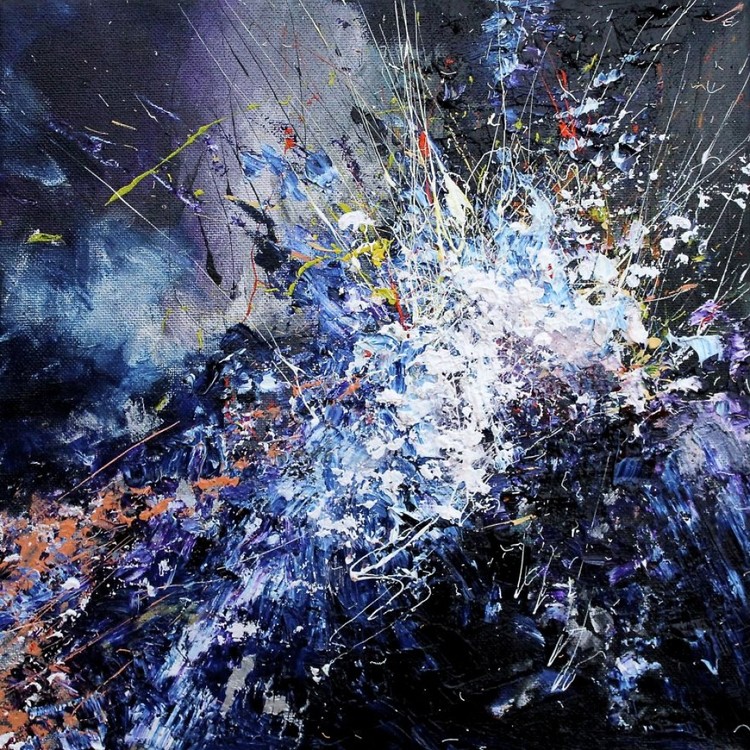 Uma artista que pinta música