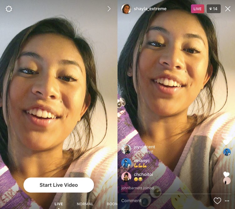 Instagram lanza un servicio de video streaming