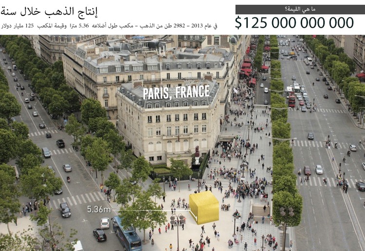 أطنان وكيلومترات الذهب