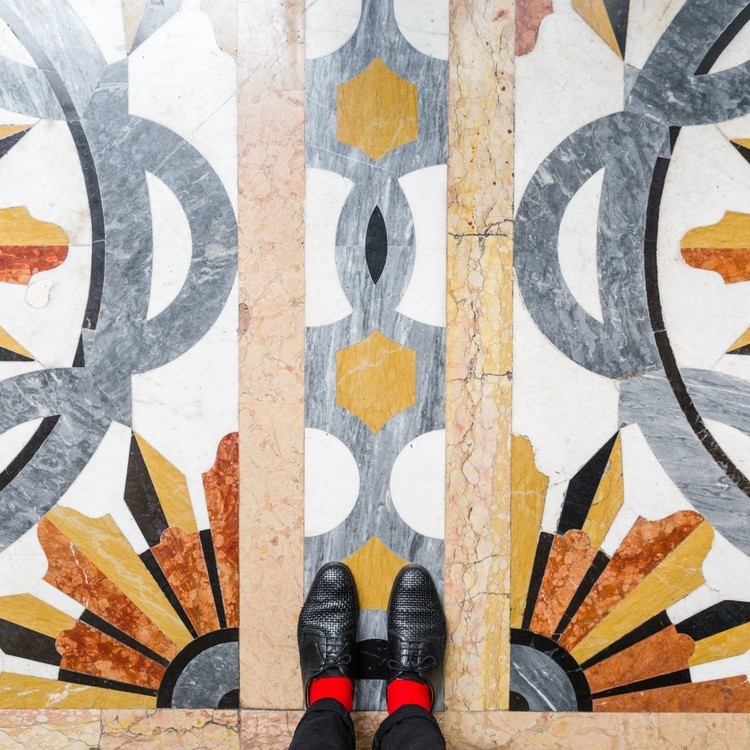 الأرضيات الرائعة في البندقية