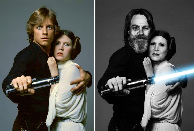 Os atores de Star Wars: antes e agora