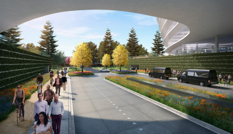 Uma olhadela ao novo campus da Apple