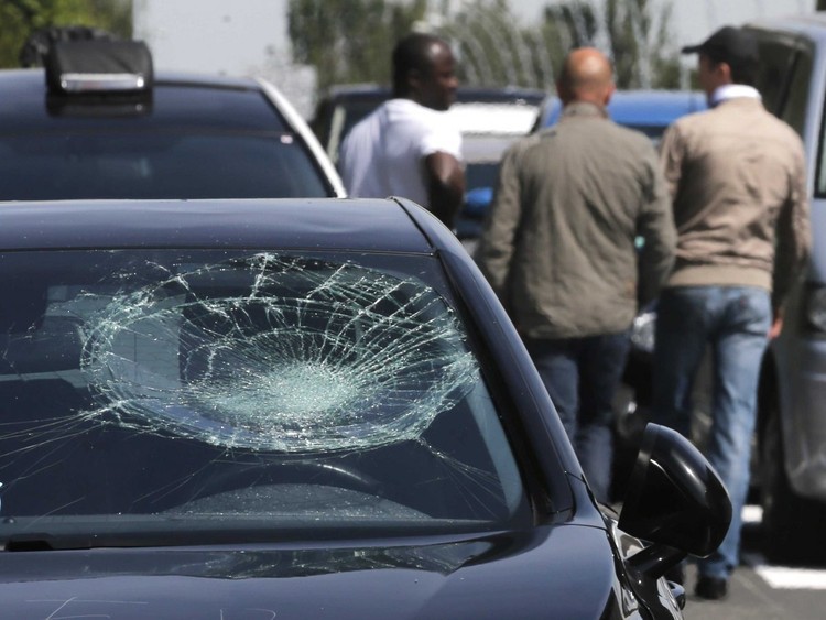 París está quemando a Uber