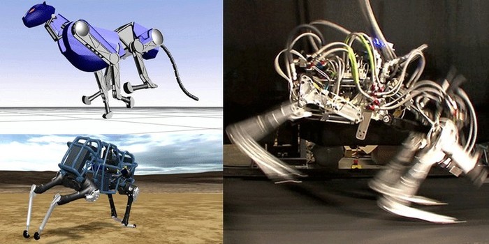  Boston Dynamics الروبوتات بأربعة أرجل