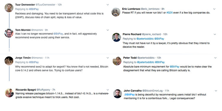 BitPay spurred a Bitcoin scandal about Segregated Witness