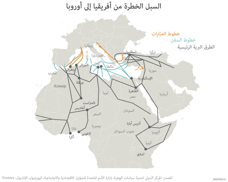 موجات الهجرة تغمر العالم