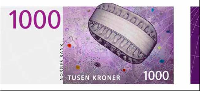 الأوراق النقدية من البنك النرويجي: التصميم البحري الجديد