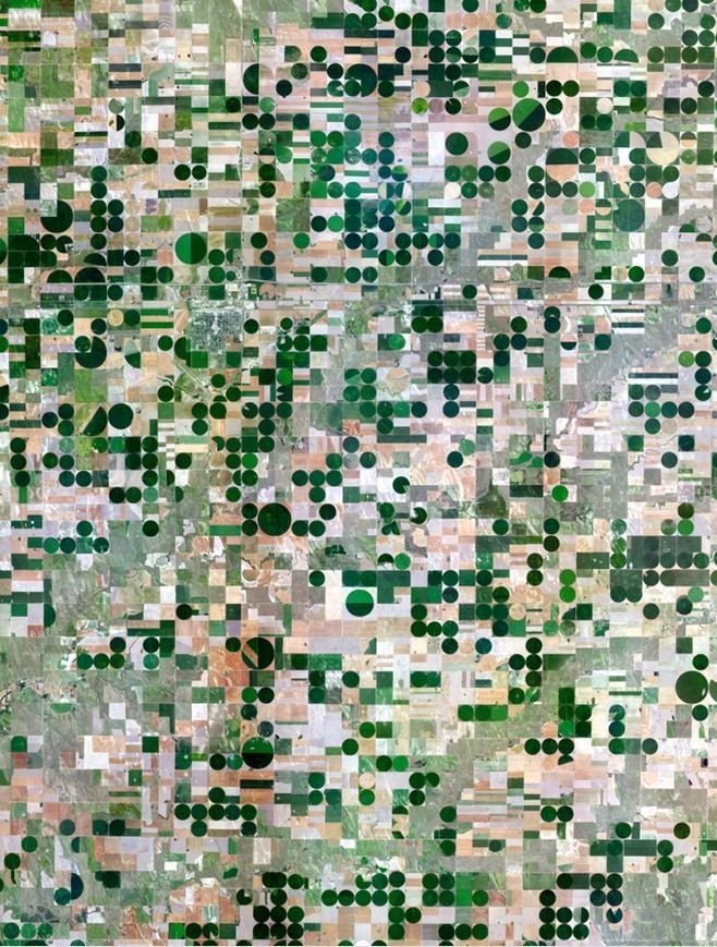 La vida humana a vista de satélite