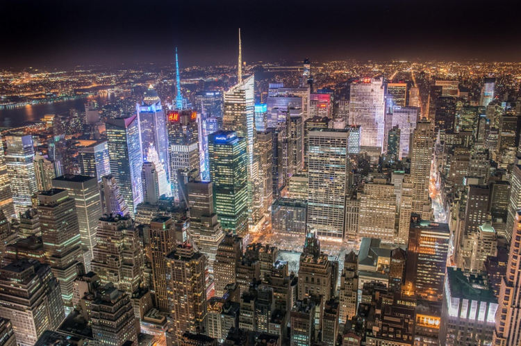 20 Cidades que são deslumbrantes de noite