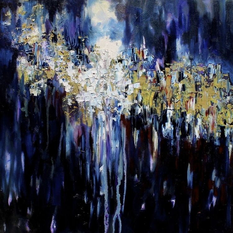 Uma artista que pinta música