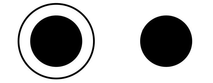 Vestido azul e preto e mais 16 ilusões óticas