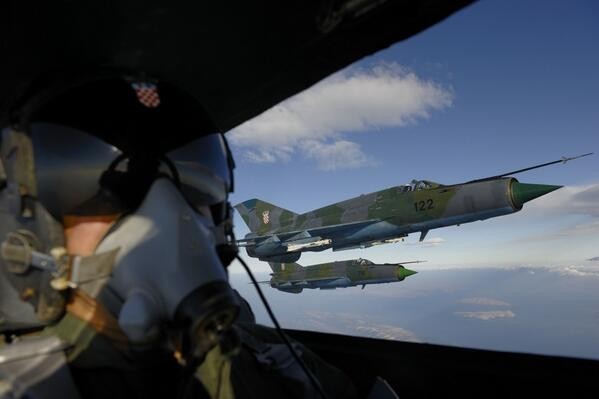 أفضل selfie للطيارين العسكريين