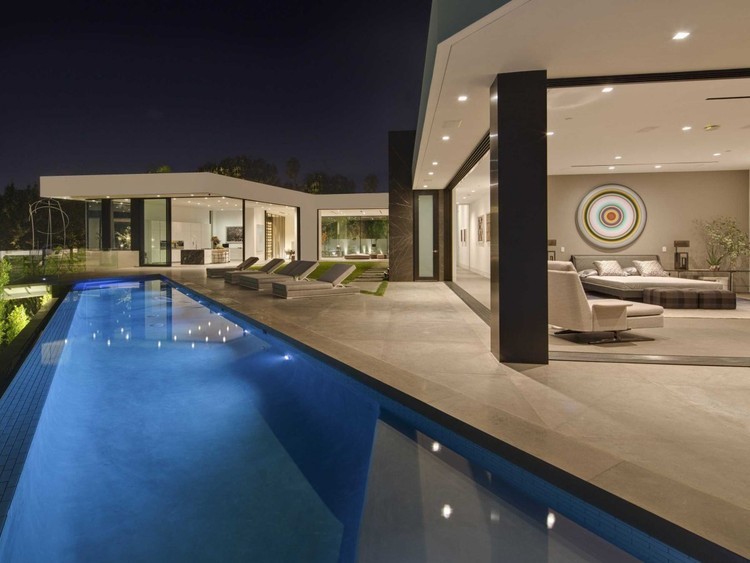 A mansão de Calvin Klein