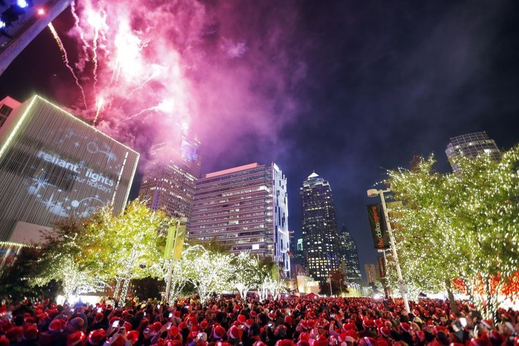 Le luci di Natale in tutto il mondo