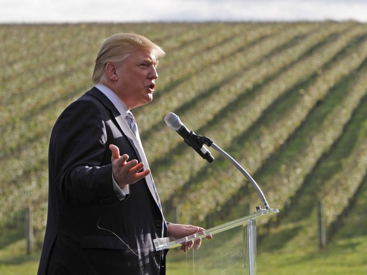 Os luxos de Donald Trump