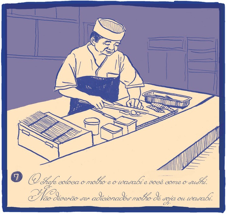 Os 10 mandamentos do sushi
