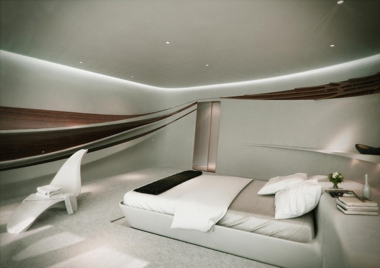 Um projeto fantástico de hotel nos Alpes