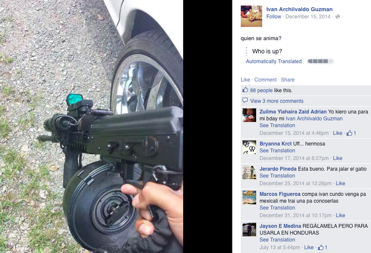 Los hijos del Chapo en las redes sociales