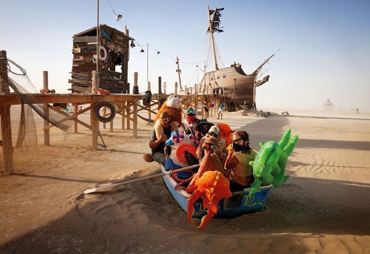 كيف يحترق Burning Man