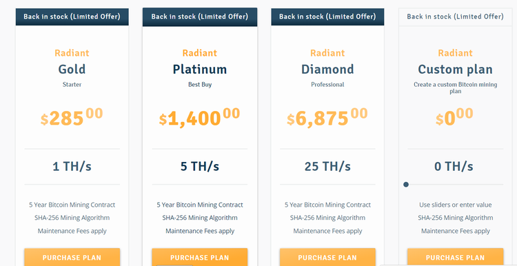 Best Cloud Mining Platforms | Analytics | ihodl.com