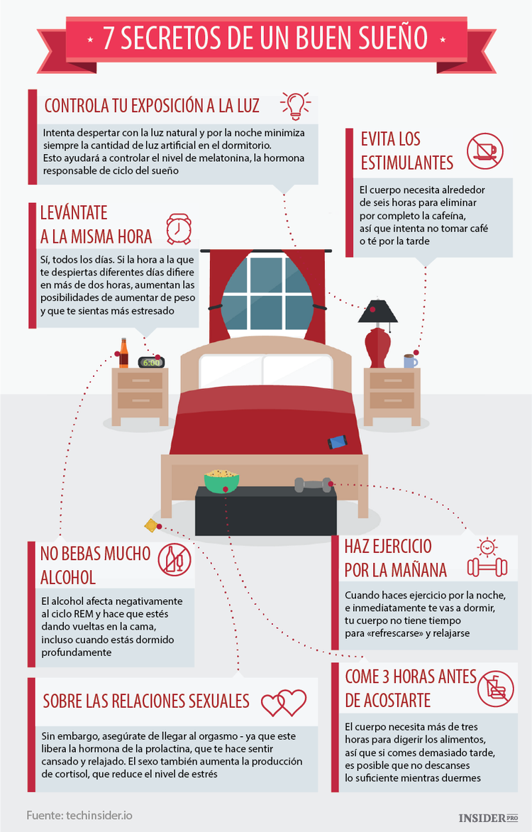7 trucos simples para dormir mejor