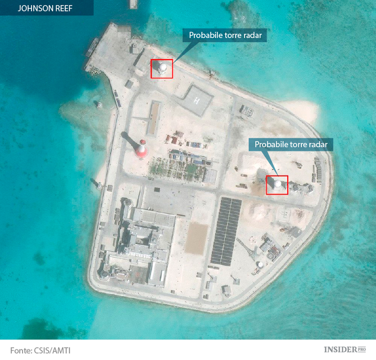 Pechino prende il controllo del Mar Cinese Meridionale