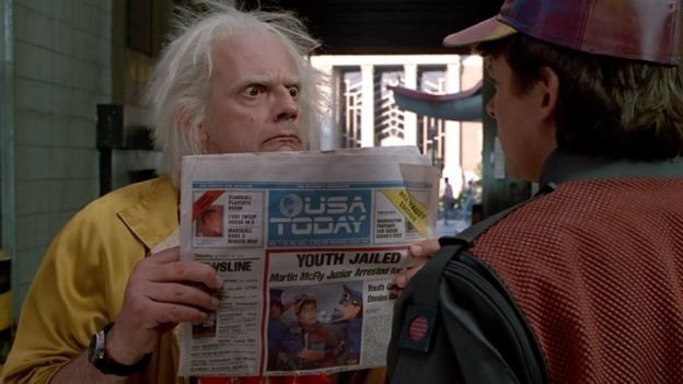 Em que é que o filme “Regresso ao Futuro” acertou e falhou