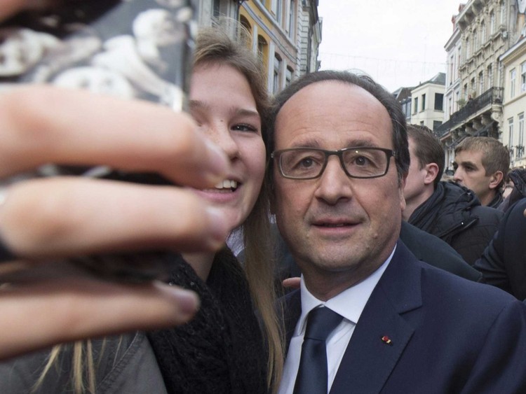 As selfies dos políticos