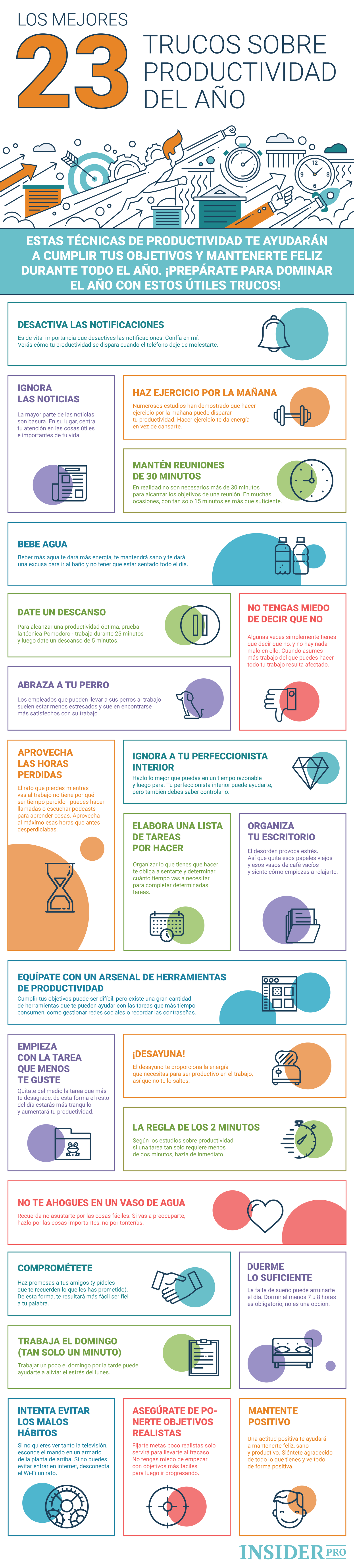 23 trucos para mejorar la productividad