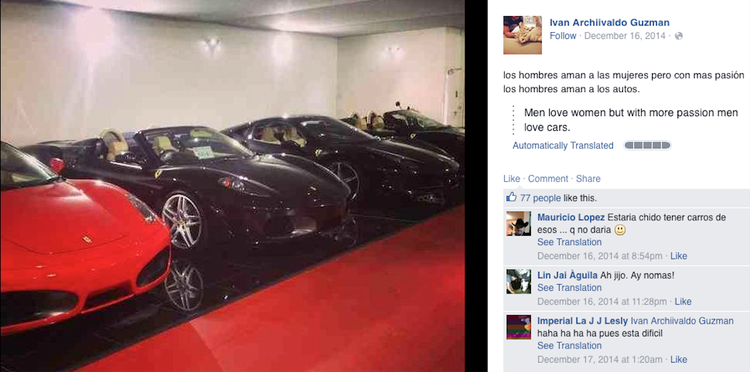 Os filhos de “El Chapo” ostentam riqueza nas redes sociais