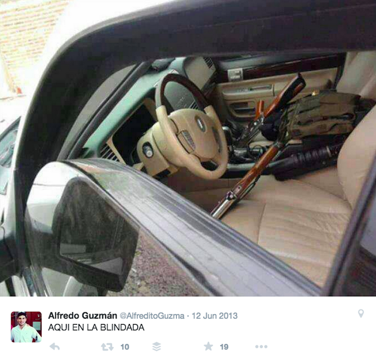 Los hijos del Chapo en las redes sociales