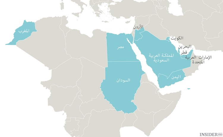 التحالفات في الشرق الأوسط