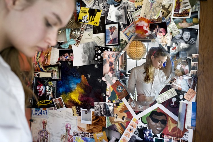 غرف الفتيات في الشرق والغرب