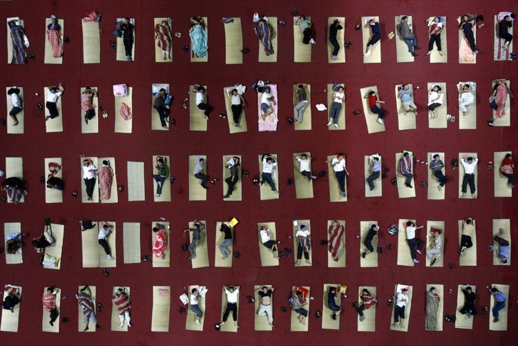 20 fotos de como a China é absurdamente populosa