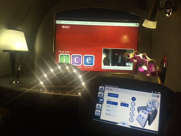 Fotografias: Voar na primeira classe da melhor companhia aérea do mundo