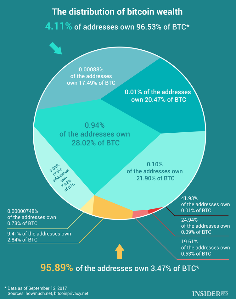 Chart of the Day: Bitcoin Wealth Distribution