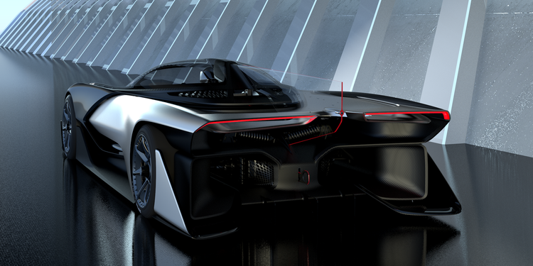 Faraday Future svela la sua macchina elettrica