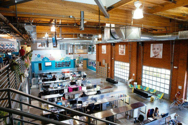 Os melhores escritórios de start-ups de 2014