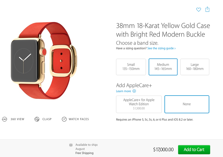 Controvérsia em torno das pré-encomendas do Apple Watch