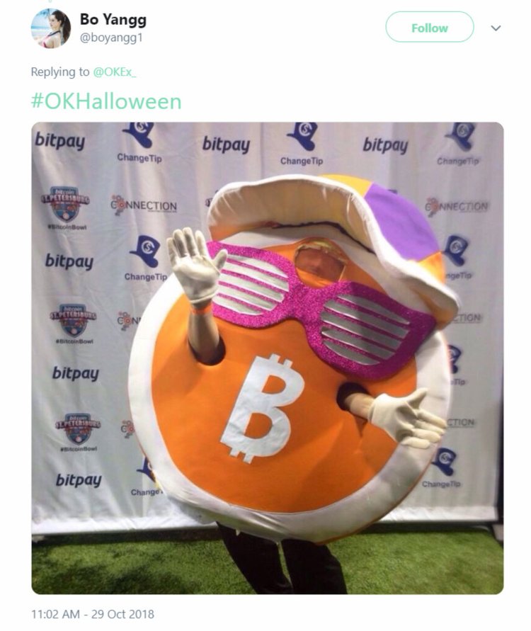 Internet All Out Celebrating Halloween & Bitcoin