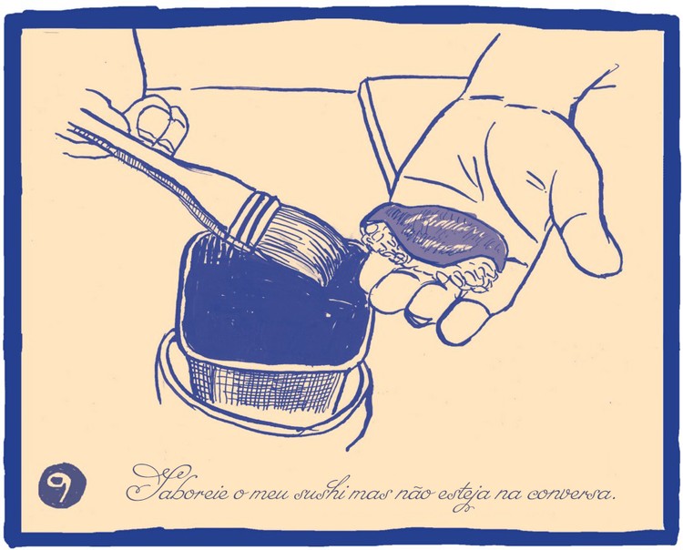 Os 10 mandamentos do sushi