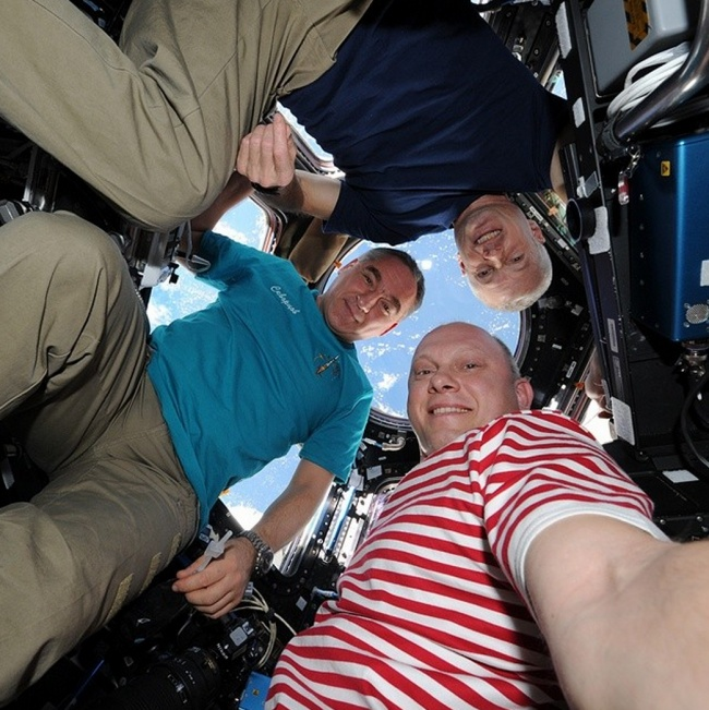 O Instagram de um astronauta