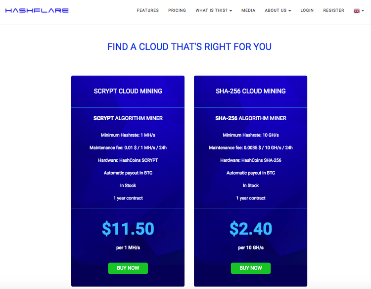 I migliori servizi di cloud mining