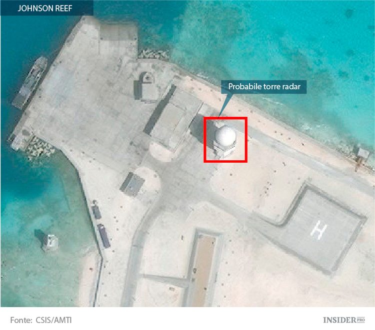 Pechino prende il controllo del Mar Cinese Meridionale