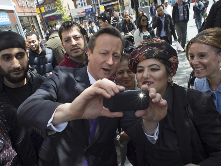 As selfies dos políticos