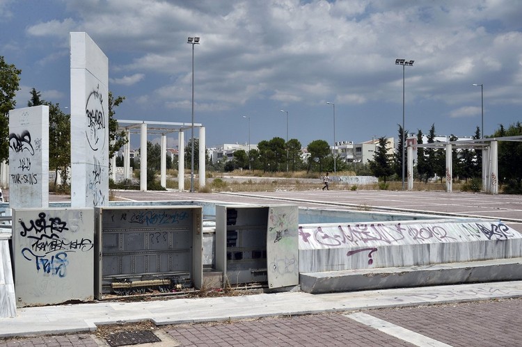 Os edifícios dos Jogos Olímpicos de Atenas de 2004