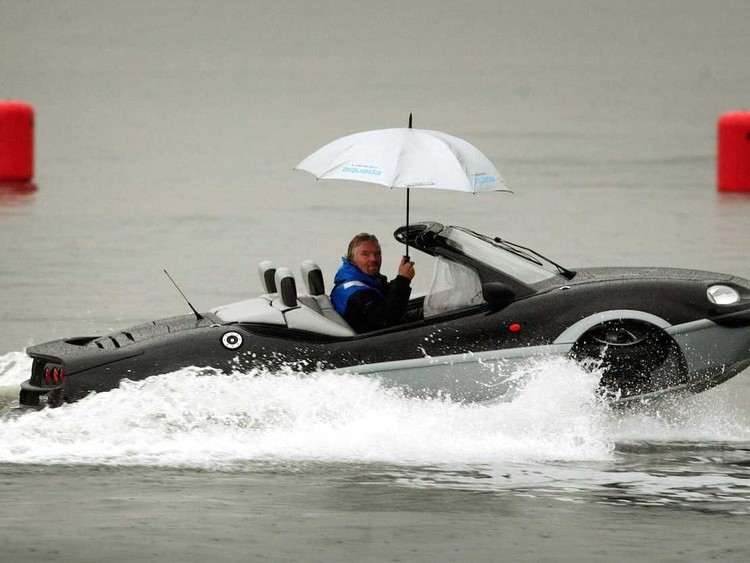 Os incríveis brinquedos do bilionário Richard Branson