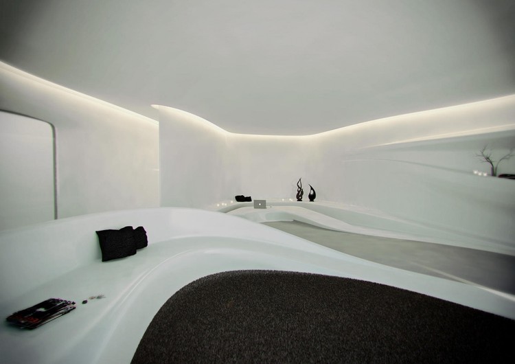 Um projeto fantástico de hotel nos Alpes